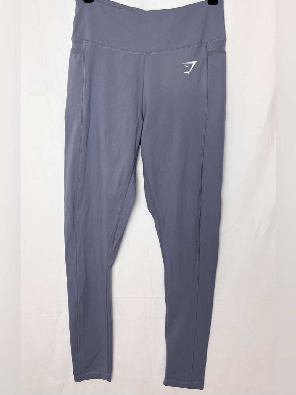 Gymshark Women’s Slate Gray Blue High-Rise Leggings